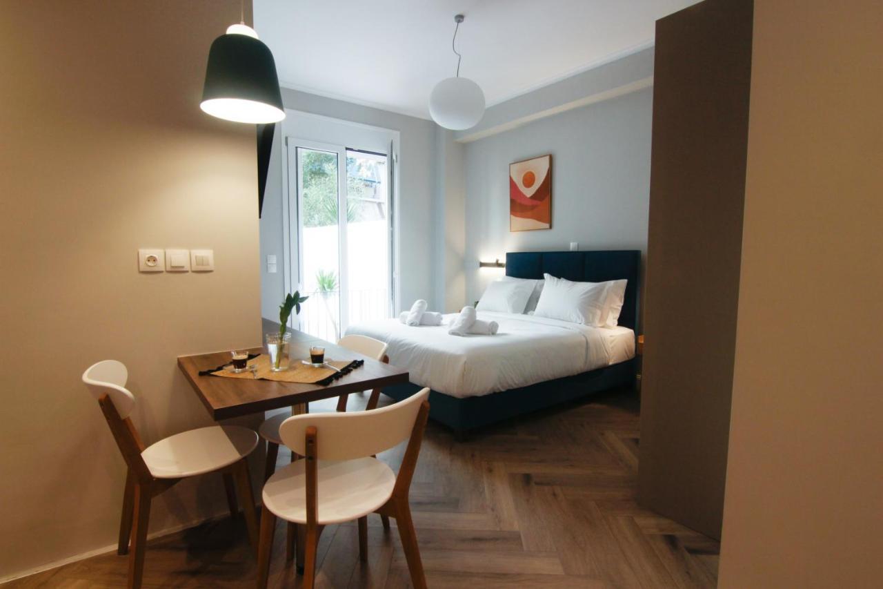 Patio Apartment Near Metro & Acropolis เอเธนส์ ภายนอก รูปภาพ